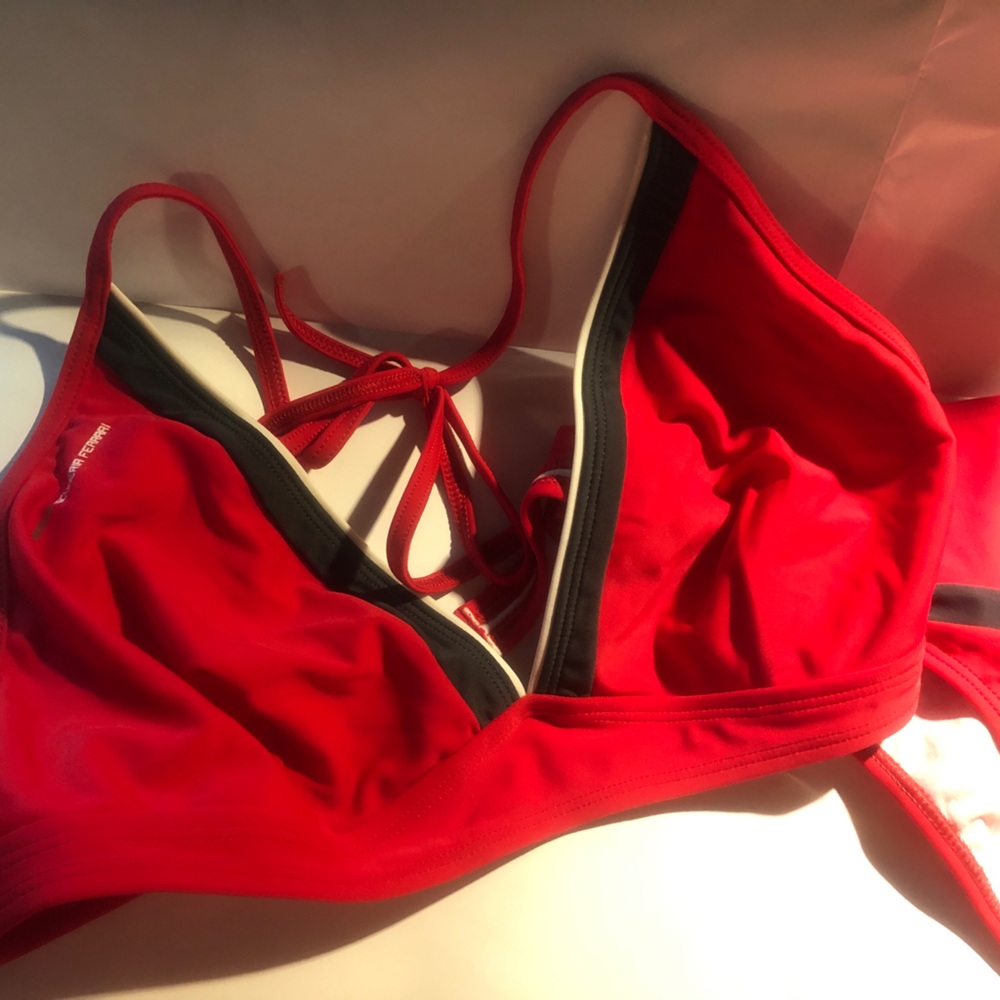 NWOT. FERRARI MOTORS BIKINI.